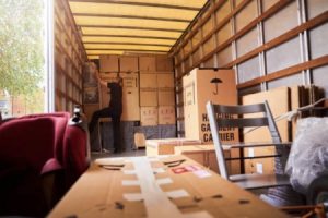 Boxes that being ready to move by Mini Movers